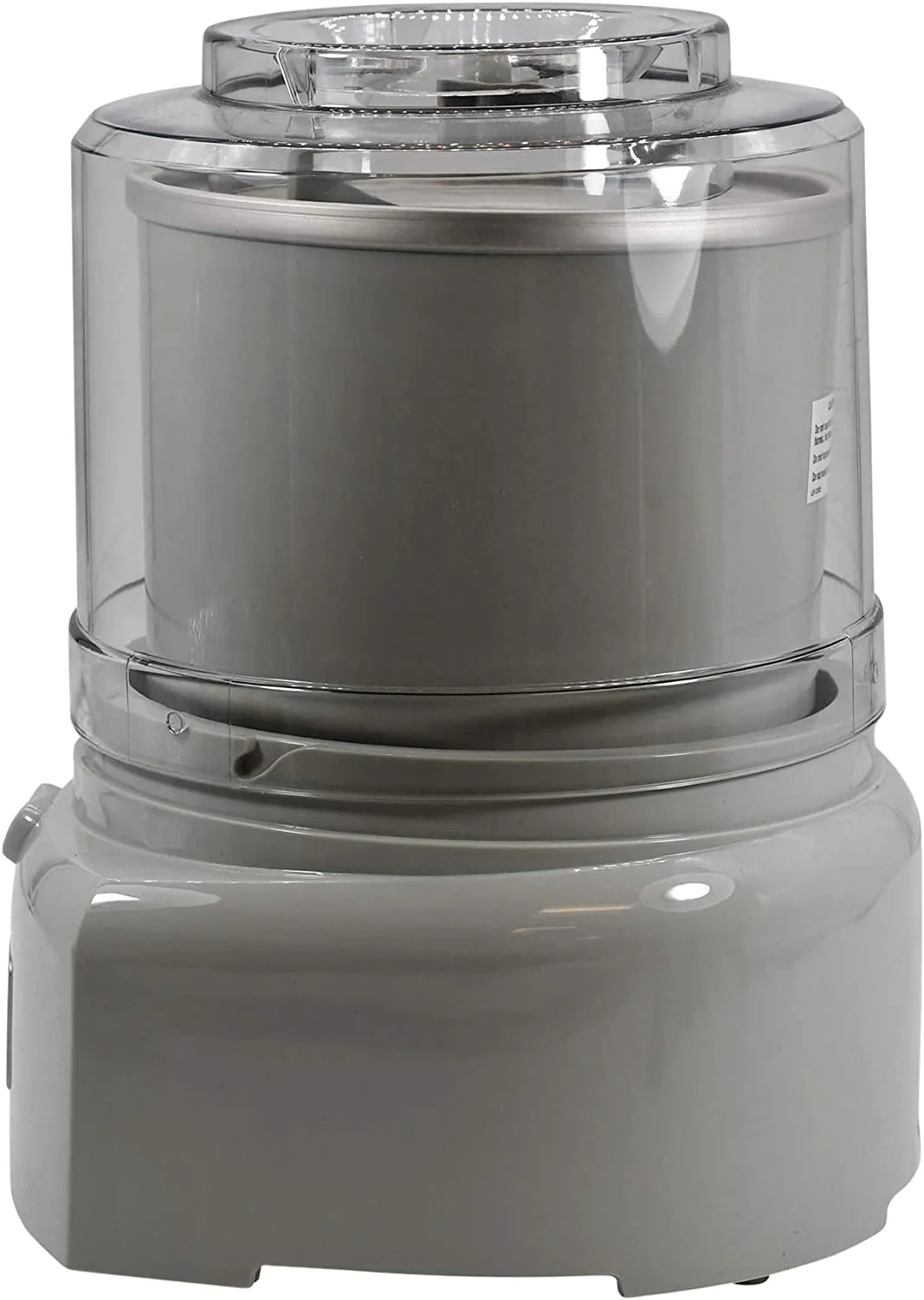 Cuisinart 1.5 QT Ice Cream Maker Grey - Certified Refurbished