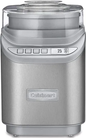 Cuisinart 2 Quart Ice Cream Maker Silver - Certified Refurbished