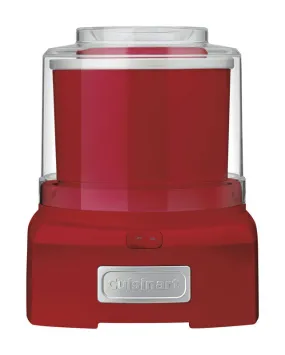 Cuisinart Red 1.5 qt Ice Cream Maker 11.26 in. H X 9.06 in. W X 9.17 in. L