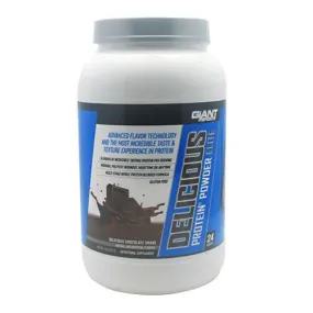 Delicious Protein Elite Raspberry White Chocolate 5 lbs By Giant Sports Products