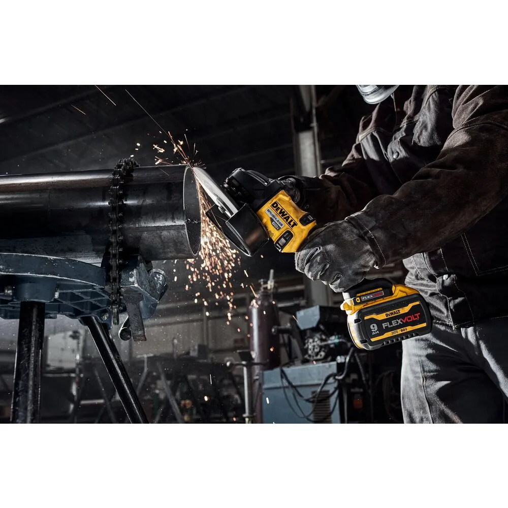 DeWALT DCG440B 60V FLEXVOLT 7" Angle Grinder w/ KICKBACK BREAK - Bare Tool