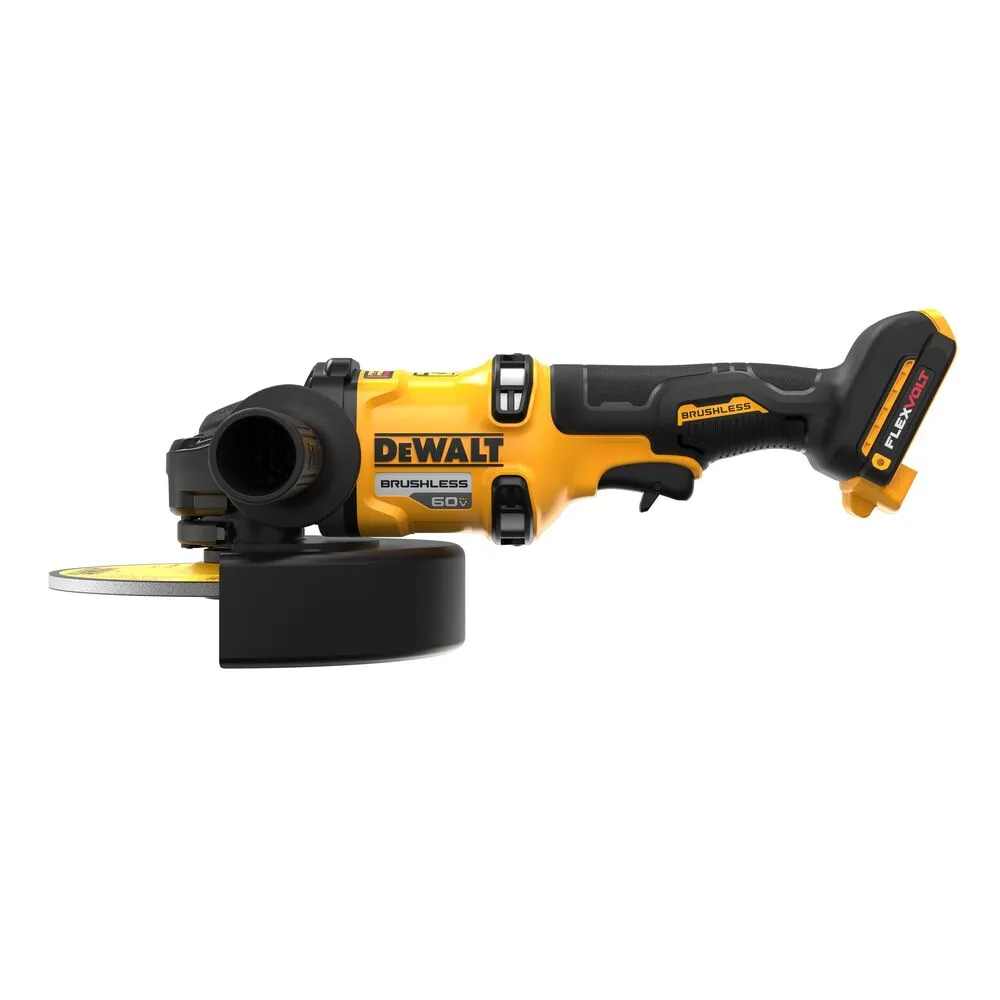 DeWALT DCG440B 60V FLEXVOLT 7" Angle Grinder w/ KICKBACK BREAK - Bare Tool