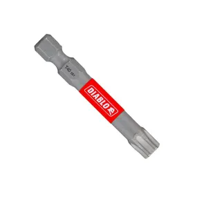 Diablo DT402P1 Screwdriver Insert Bit, #40 Drive, Torx Drive, 2 in L, 1/PK