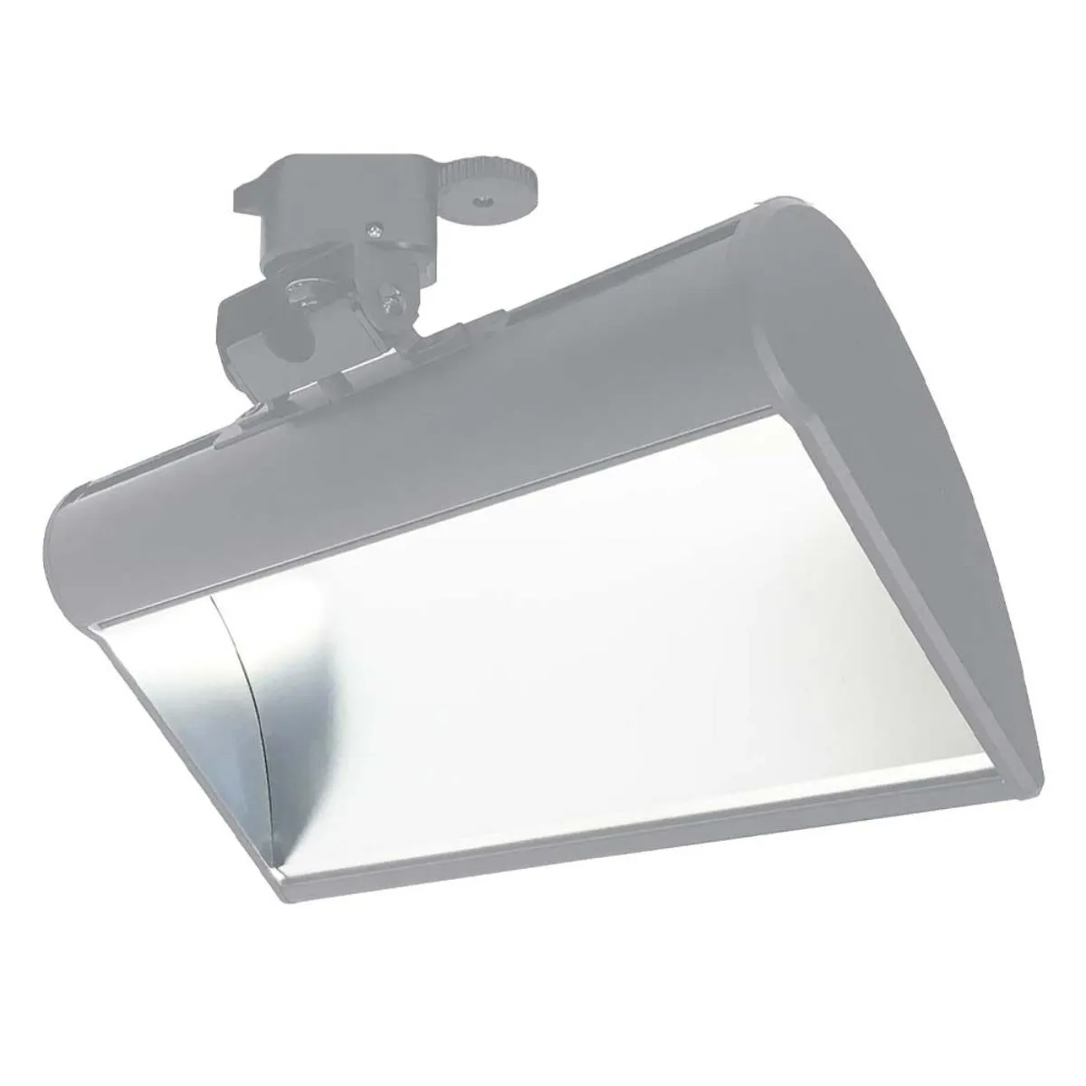 Dipper LED Wall Wash Track Head, Silver