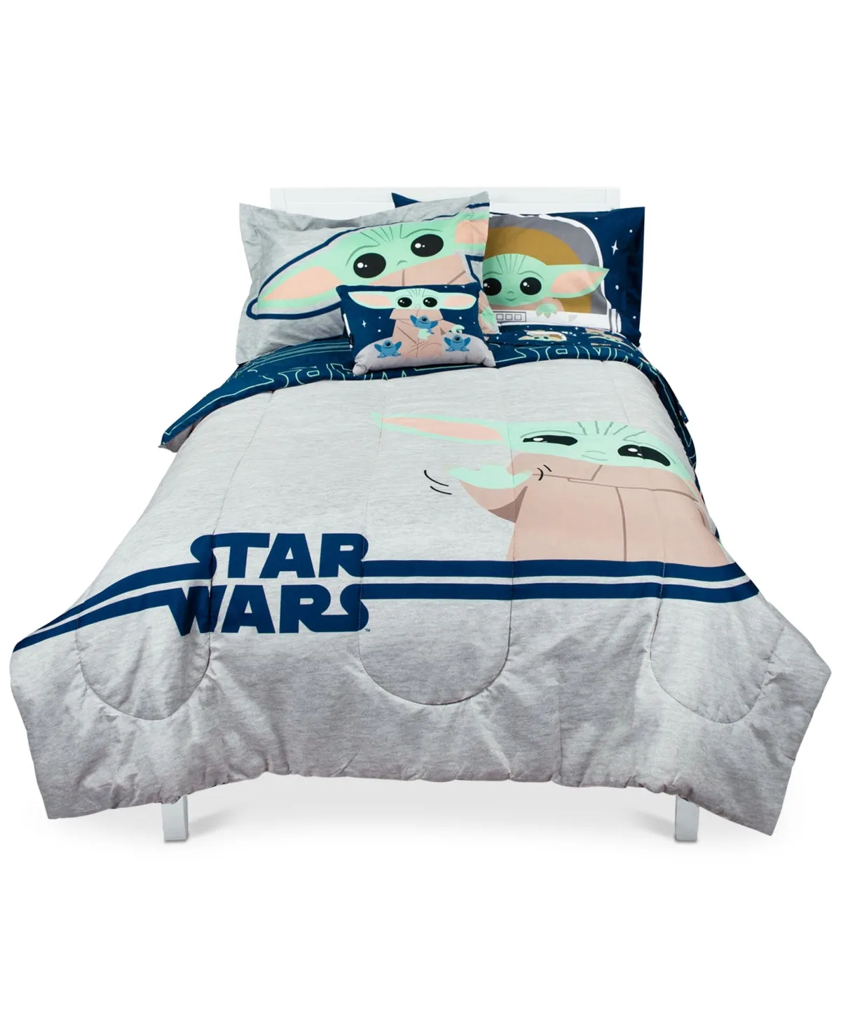 Disney Star Wars Hello Grogu 6-Pc. Twin Comforter Set - Multi