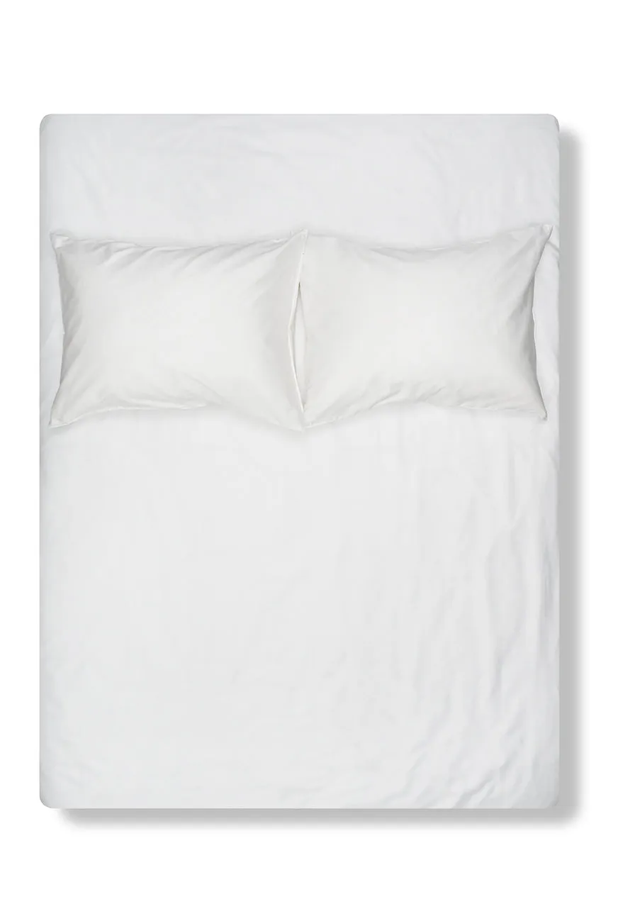 Egyptian Cotton Sateen Bedding in White Color