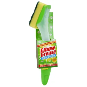 Elbow Grease Sponge Fillable Handle Washing Up Brush