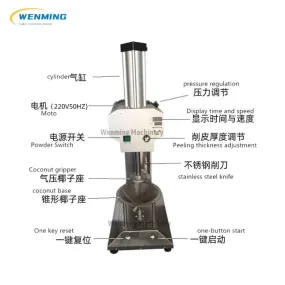 Electric Coconut Scraper-Coconut Peeling Machine