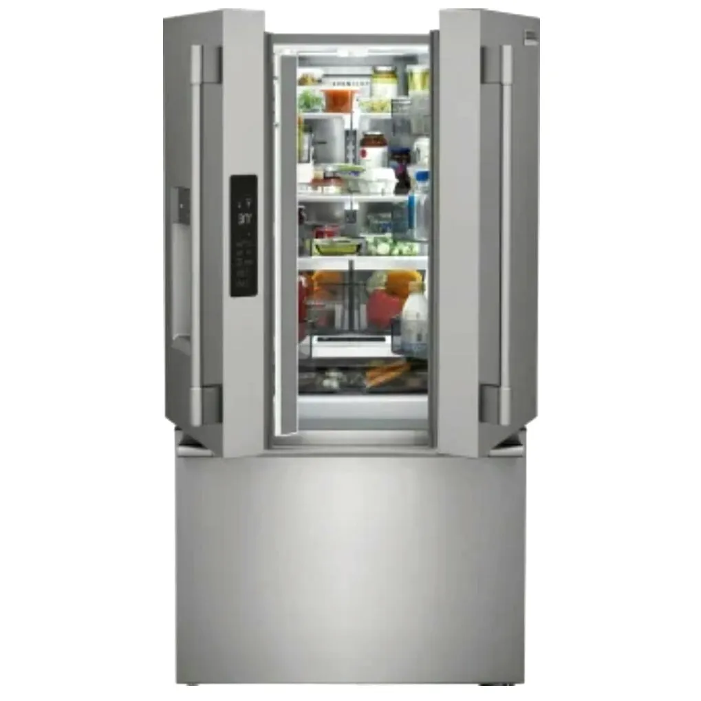 Electrolux Professional Series - 36 Inch Freestanding Counter Depth French Door Refrigerator 22.6 Cu. Ft.