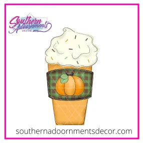 Fall Latte Template & Digital Cut File