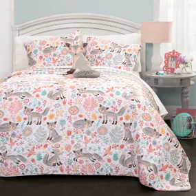 Felicia the Fox - 4 Piece Quilt Set