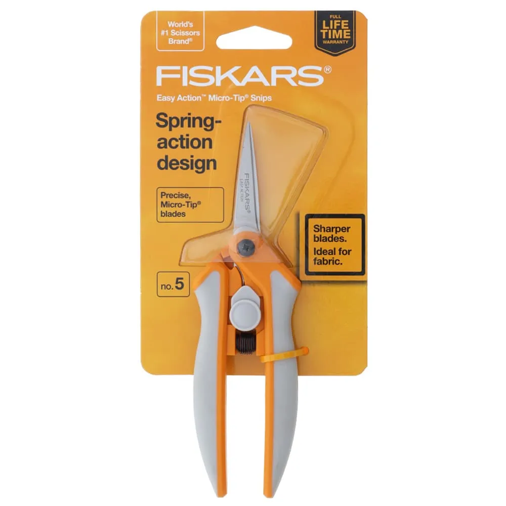 Fiskars 6" Micro-Tip Easy Action Shears