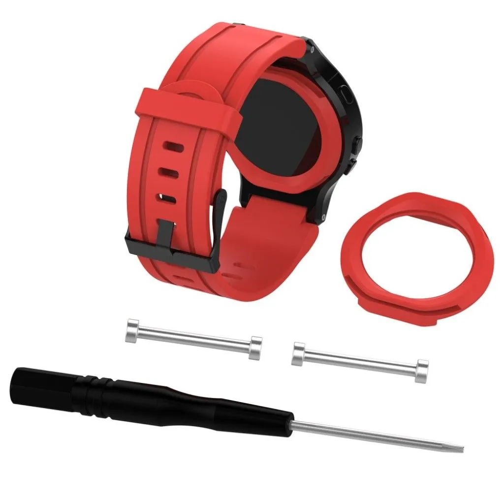 Garmin Forerunner 225 soft silicone watchband - Red