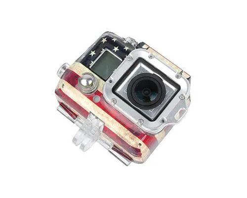 GoPro Full Aluminum LANYARD RING Mount for Hero 3 Black Edition-Silver