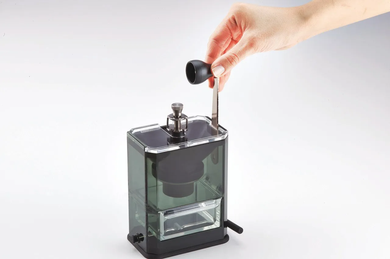 Hario Clear Acrylic Hand Coffee Grinder