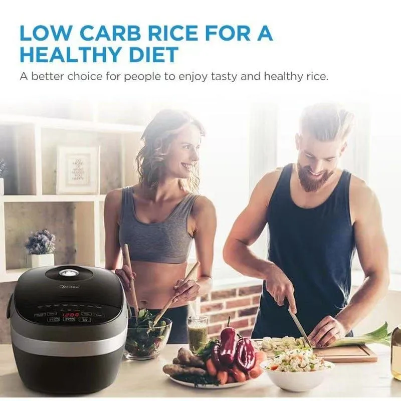 Healthy Low Carb 12-hour keep warm Fast cook Rice Cooker