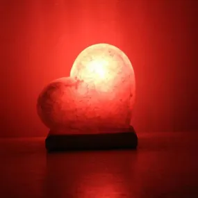 Heart Shape Himalayan Salt Lamp