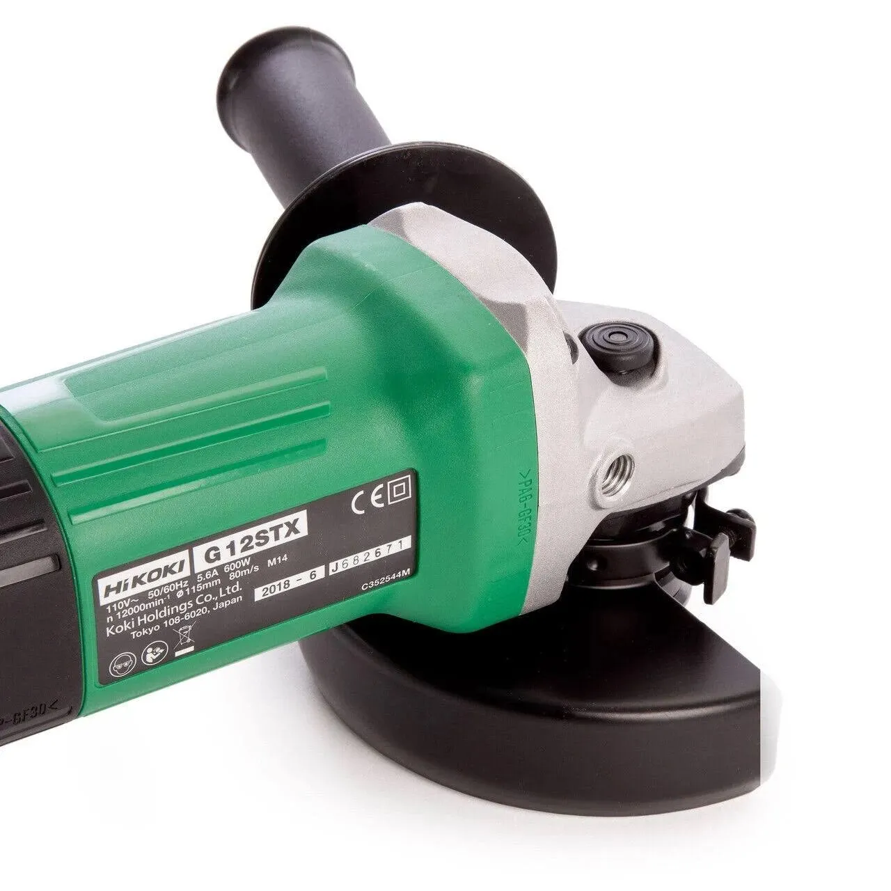 HiKOKI G12STX 115mm Angle Grinder 110V/600W