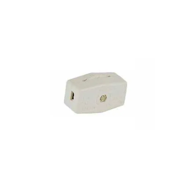 Ivory In-line Rotary Cord Switches, SPT-1