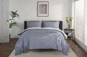 Jellyfish Printed Percale Cotton Duvet Set