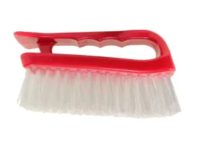 Jumbo Iron Handle Upholstery Brush with Scraper