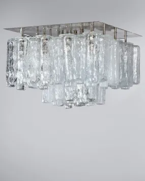 Kalmar Grenada Glass Flush Mount