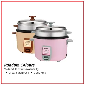 Khind RC910T (Random Colours) 1.0L 9 Series Teflon Inner Pot Electric Rice Cooker