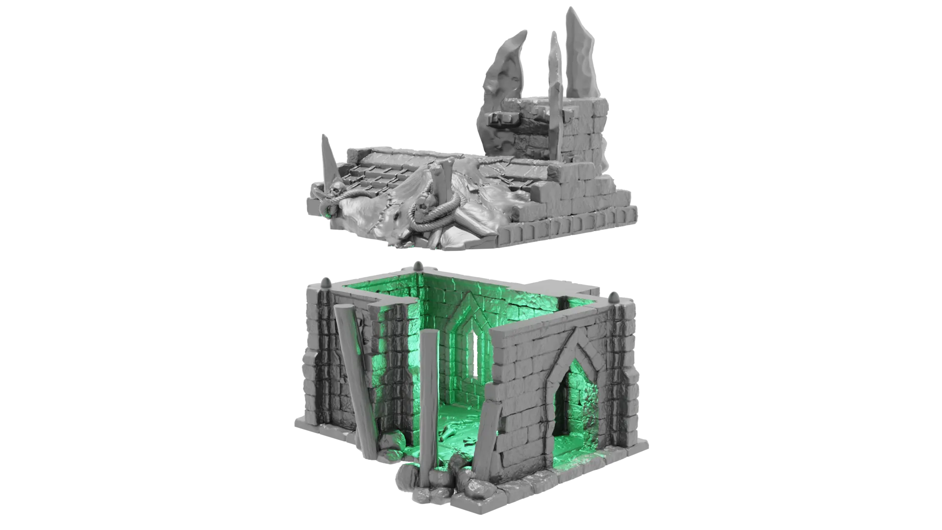 Kingdom of Azragor Orcish House (STL File)