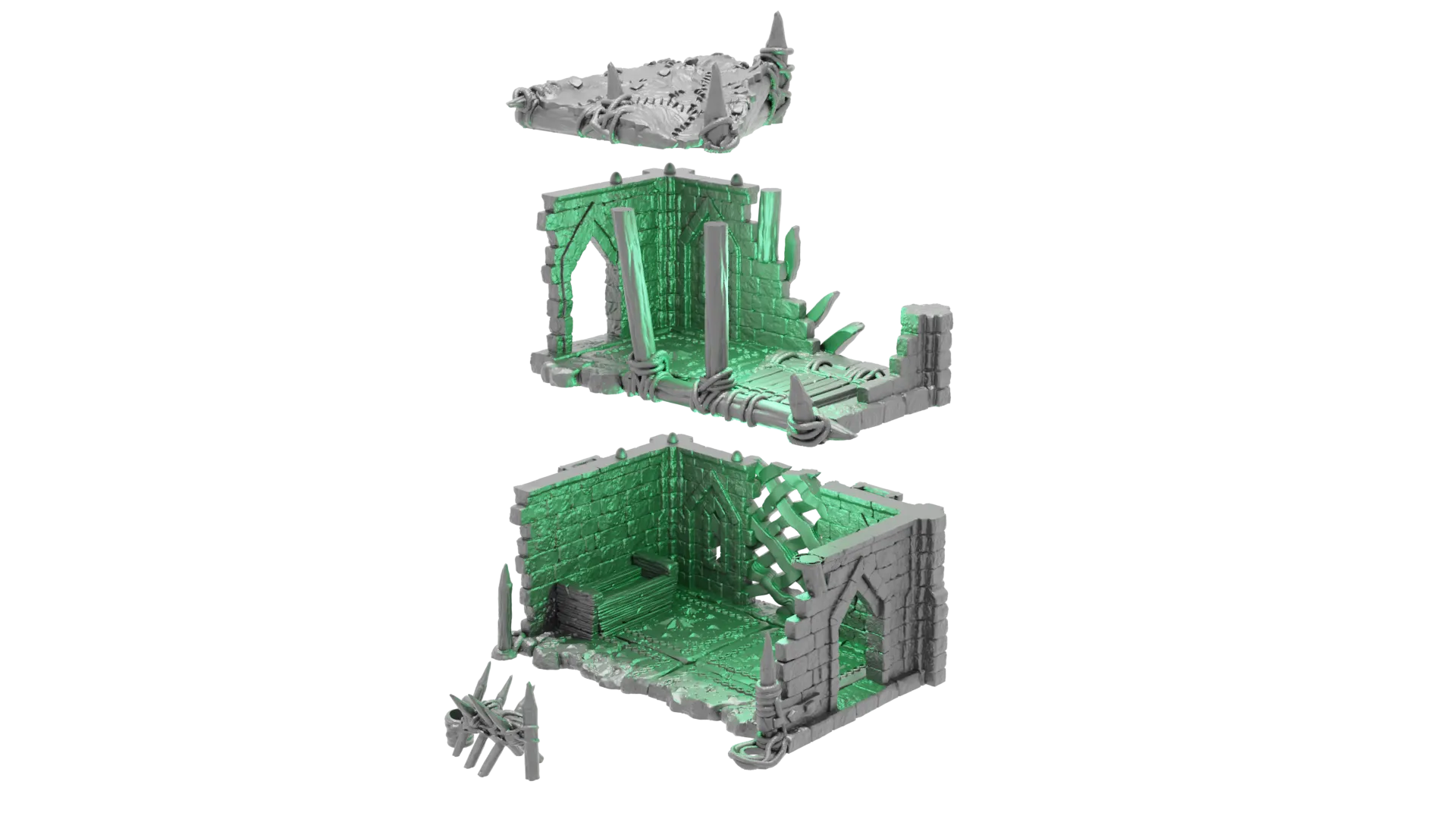 Kingdom of Azragor Orcish Jail (STL File)