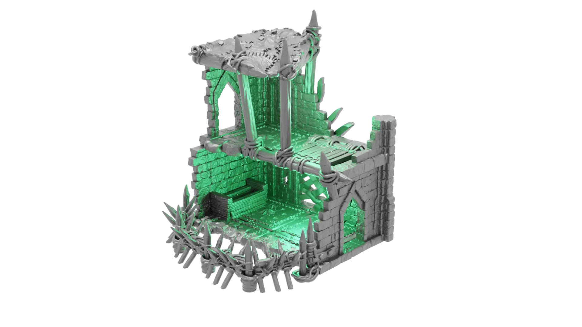 Kingdom of Azragor Orcish Jail (STL File)