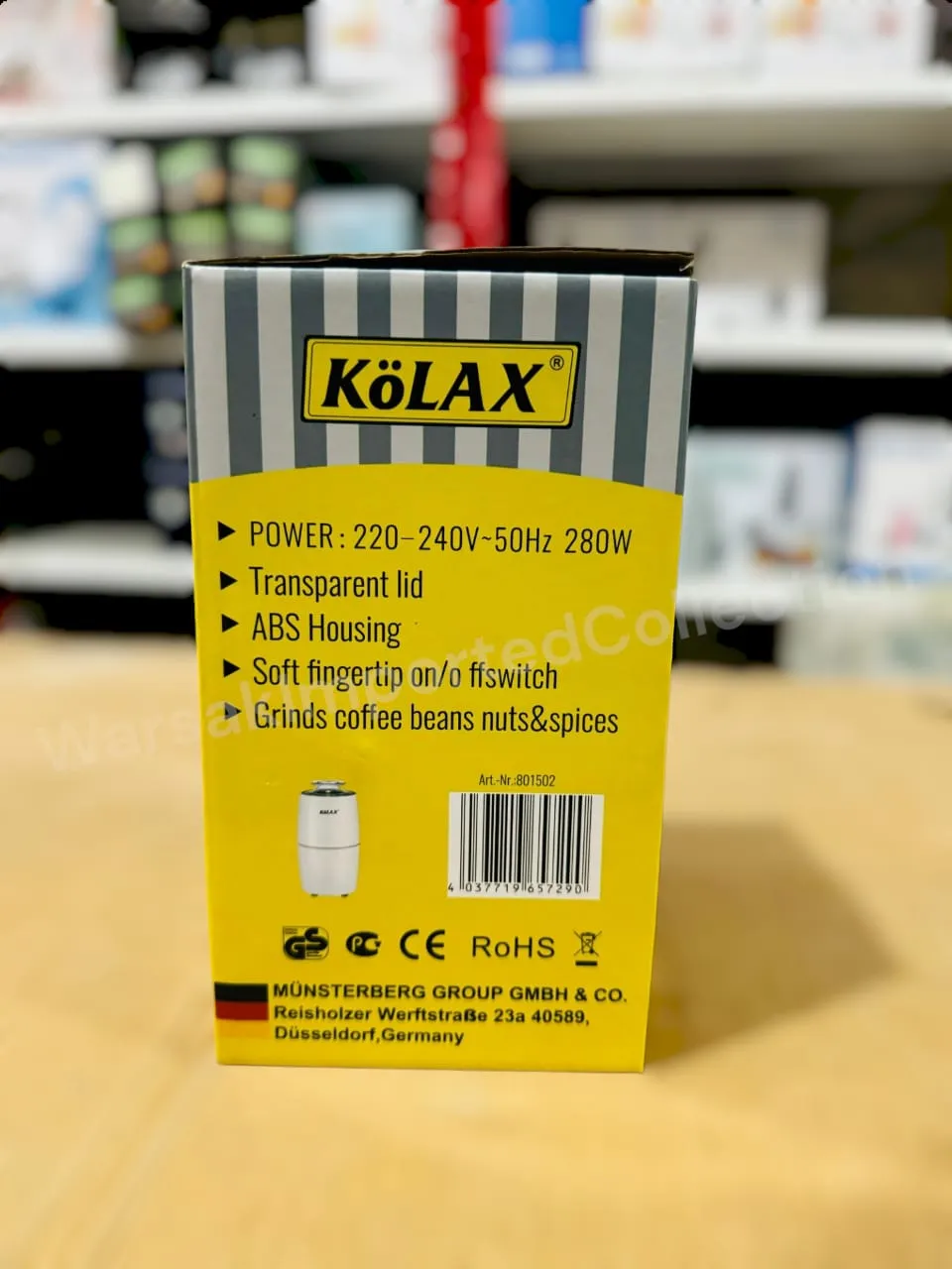 Kolax Germany Spice Grinder