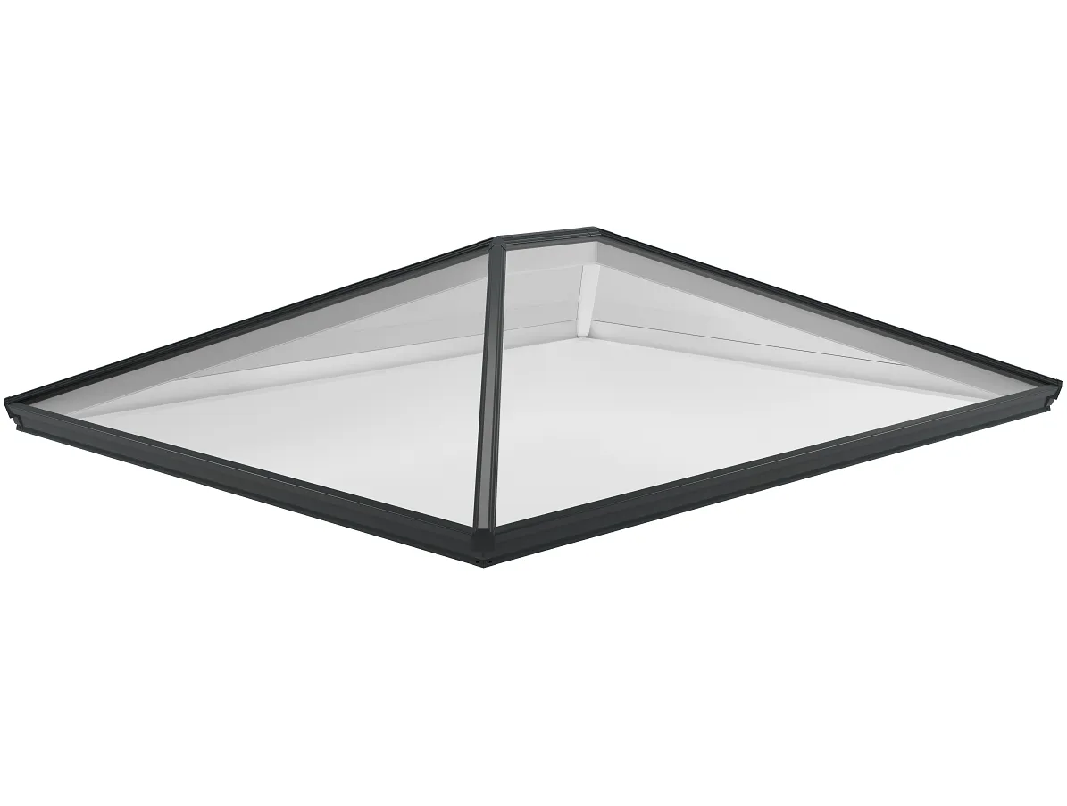 Korniche Aluminium Roof Lantern - CLEAR Glazing 1.2