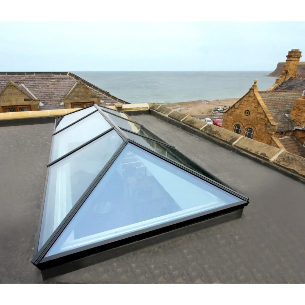 Korniche Aluminium Roof Lantern - CLEAR Glazing 1.2