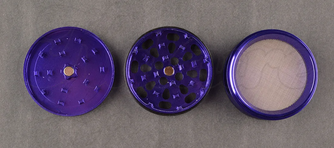 Kulture 55mm Purple Multistage 4 Piece Grinder 1