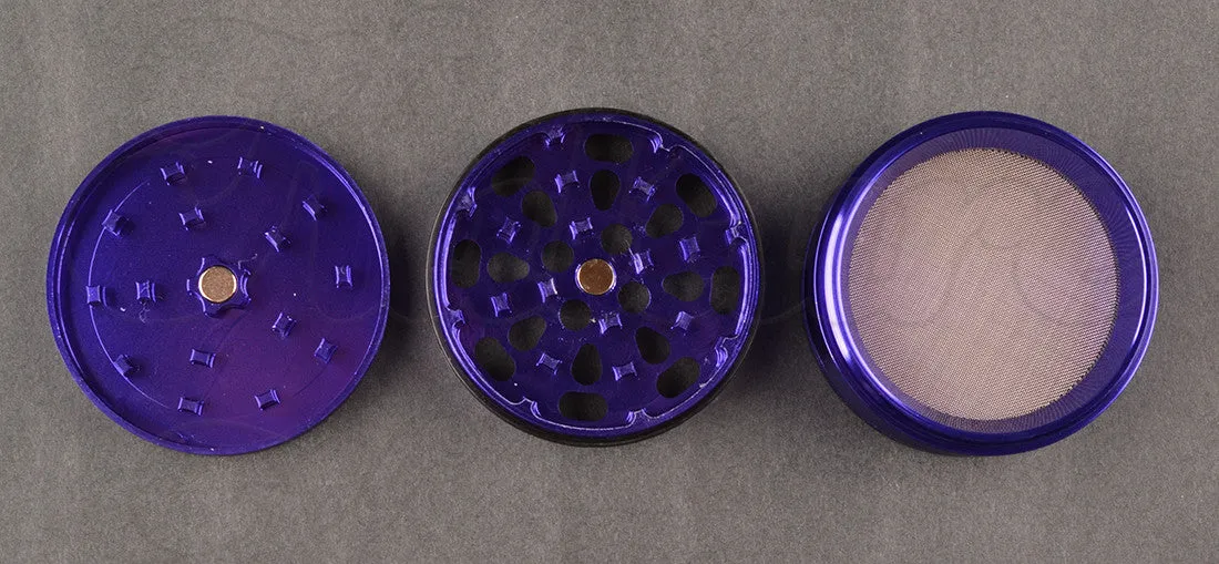 Kulture 55mm Purple Multistage 4 Piece Grinder 1