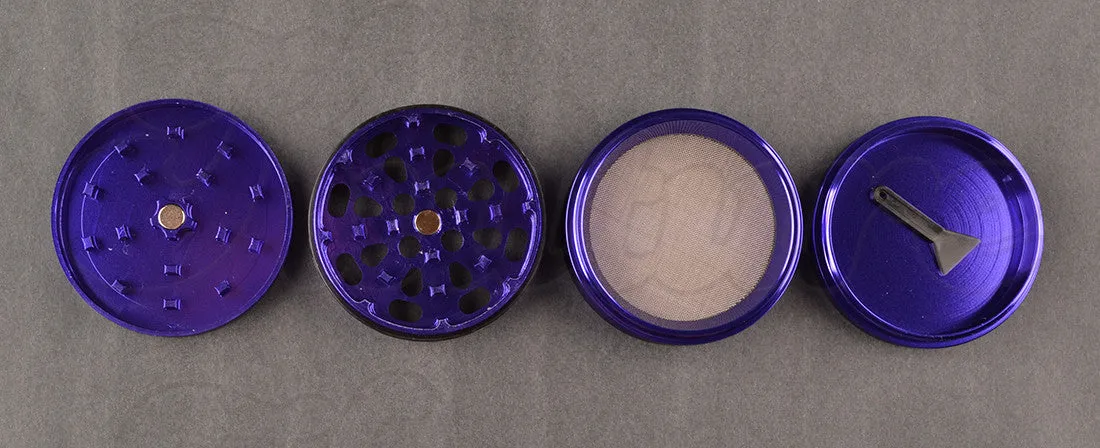 Kulture 55mm Purple Multistage 4 Piece Grinder 1