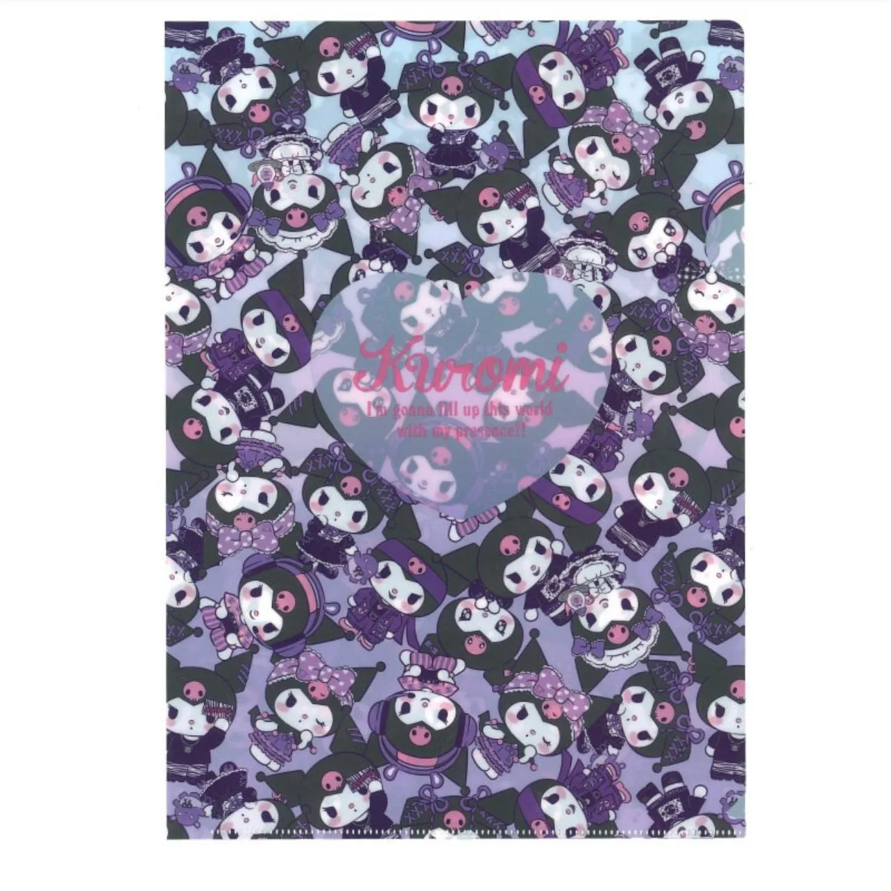 Kuromi A4 File Folder (2022 Japan Exclusive)