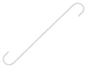 Landscapers Select GB0133L Extender S-Hook, 12 in H, Steel, White, Hanging Mounting :CD: QUANTITY: 1