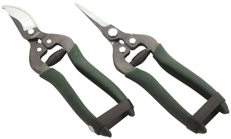 Landscapers Select GP1019 GP1020 Floral and Fruit Shear Set, Steel Blade, Steel Handle, Cushion-Grip Handle :CD: QUANTITY: 1