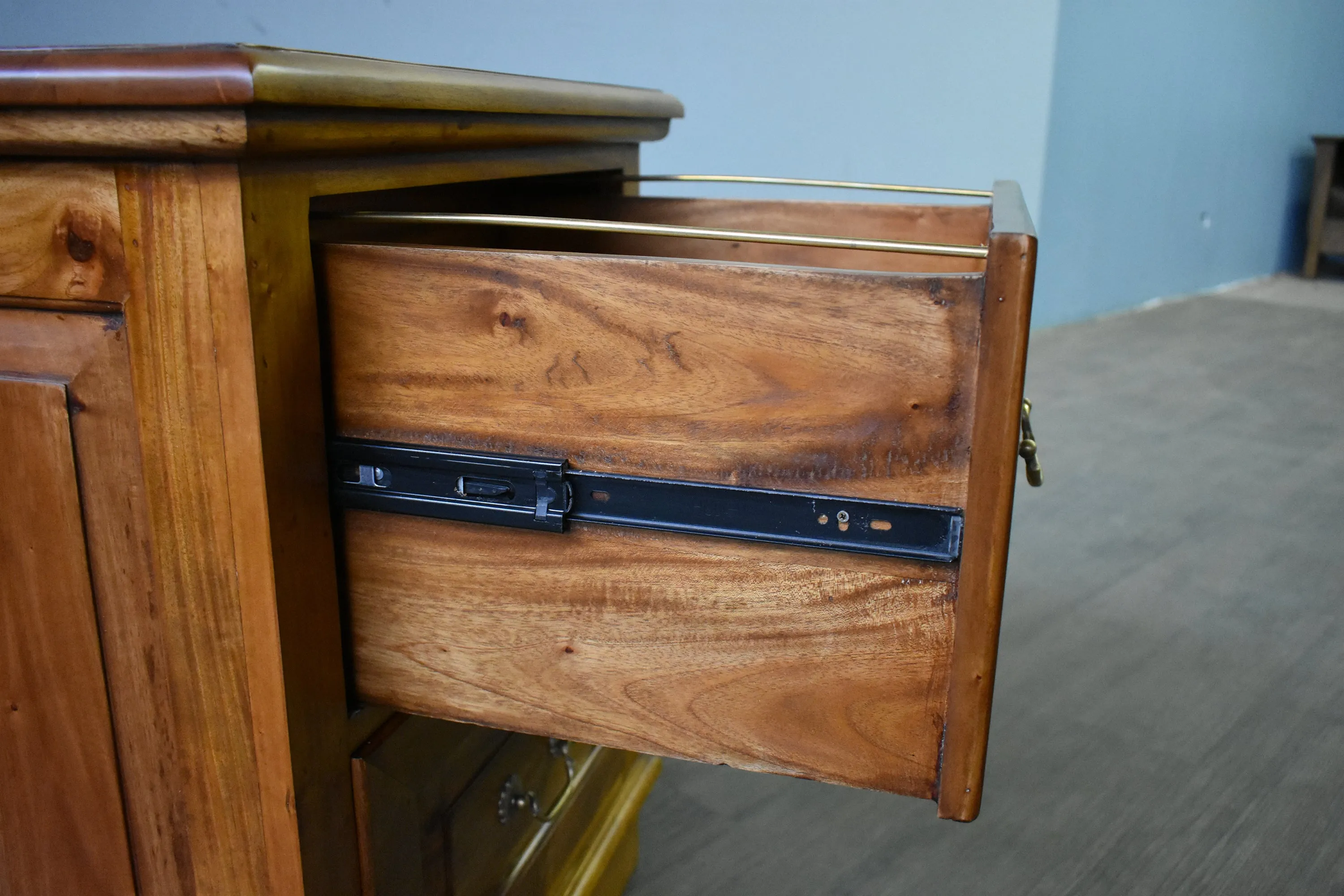 Legacy 2 Drawer File Cabinet - Light Brown Walnut