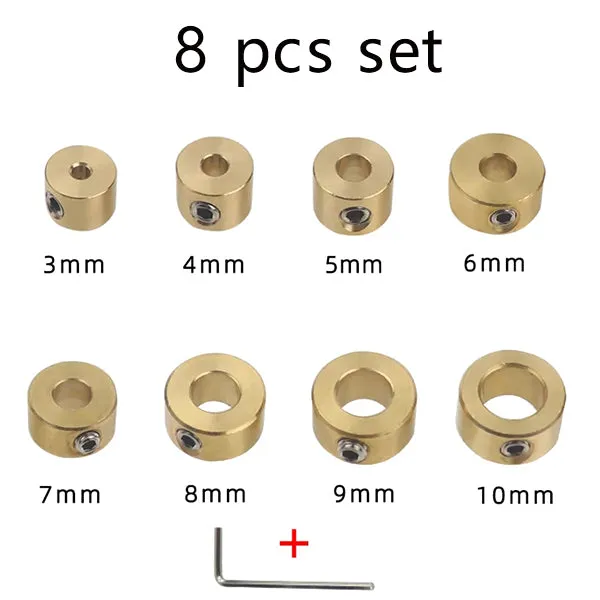 Levoite™ Drill Bit Stop Collars-Brass