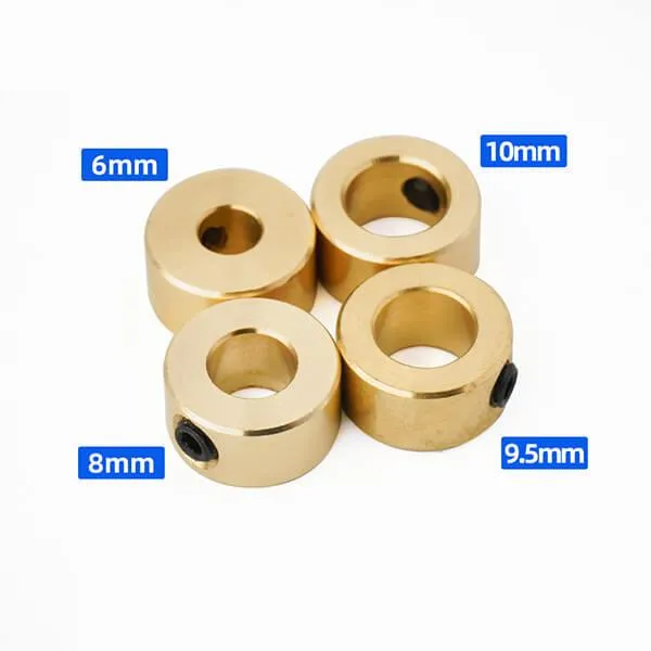 Levoite™ Drill Bit Stop Collars-Brass