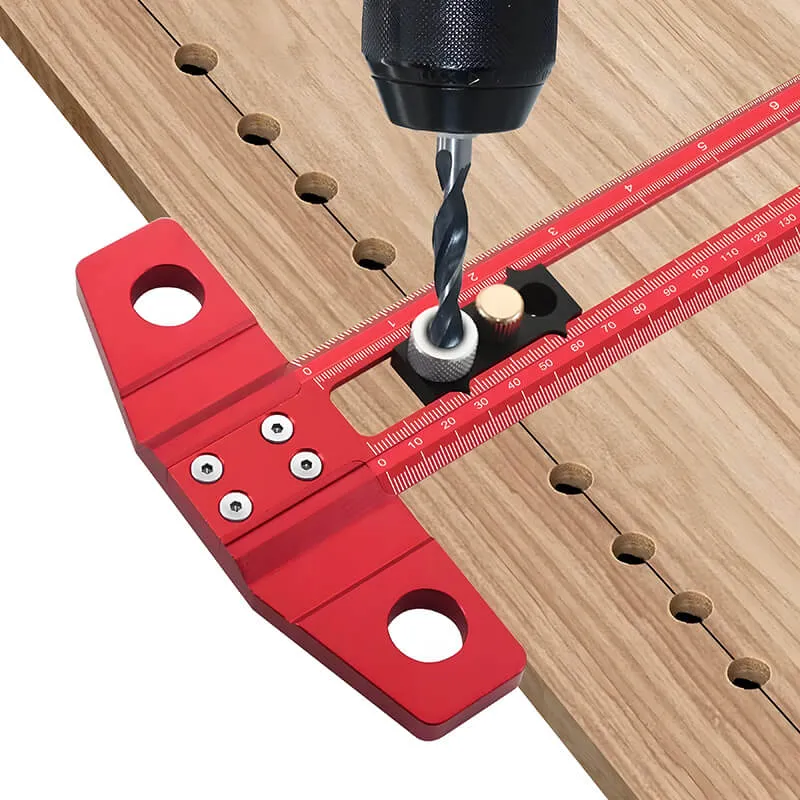 Levoite™ Drilling Positioning Ruler Drill Guide Locator Marking T-Square