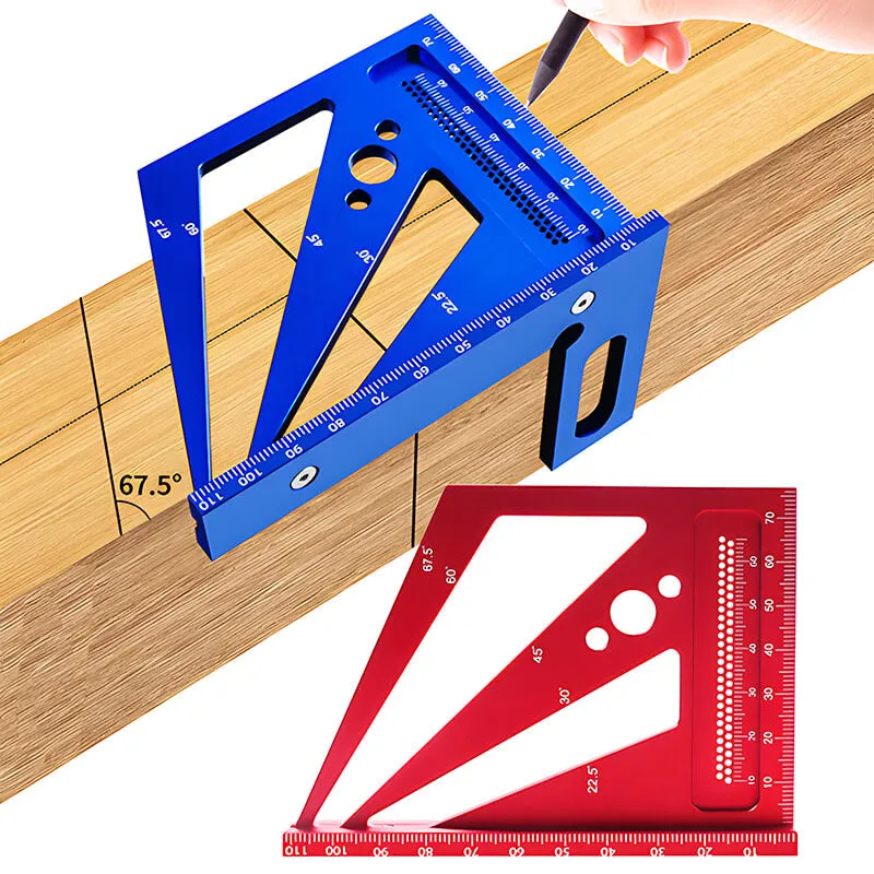 Levoite™ Precision 3D Multi-Marking Angle Square Protractor