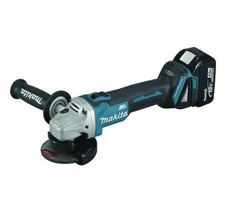 Makita 4" 18V Top Slide Switch Angle Grinder (Grinding Machine) | Model : M-DGA406 | Battery Sizes : 3.0Ah (RFE), 5.0Ah (RTE)