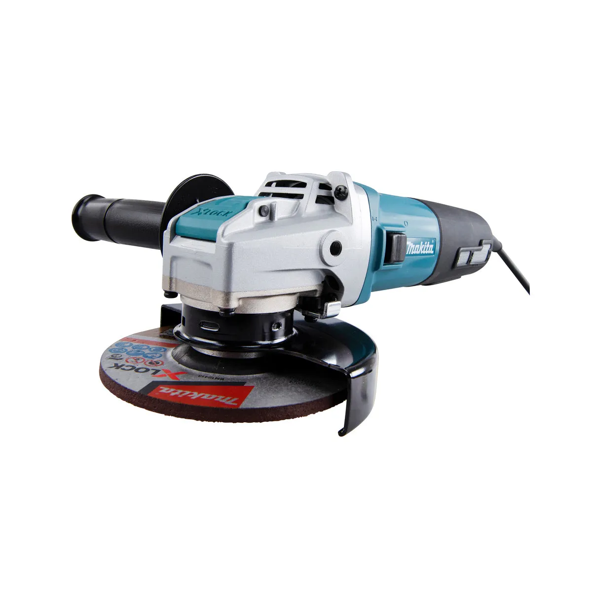 Makita GA5080RX05/1 125mm Corded Angle Grinder 110V Heavy-Duty Grinder for Precision Cutting & Grinding