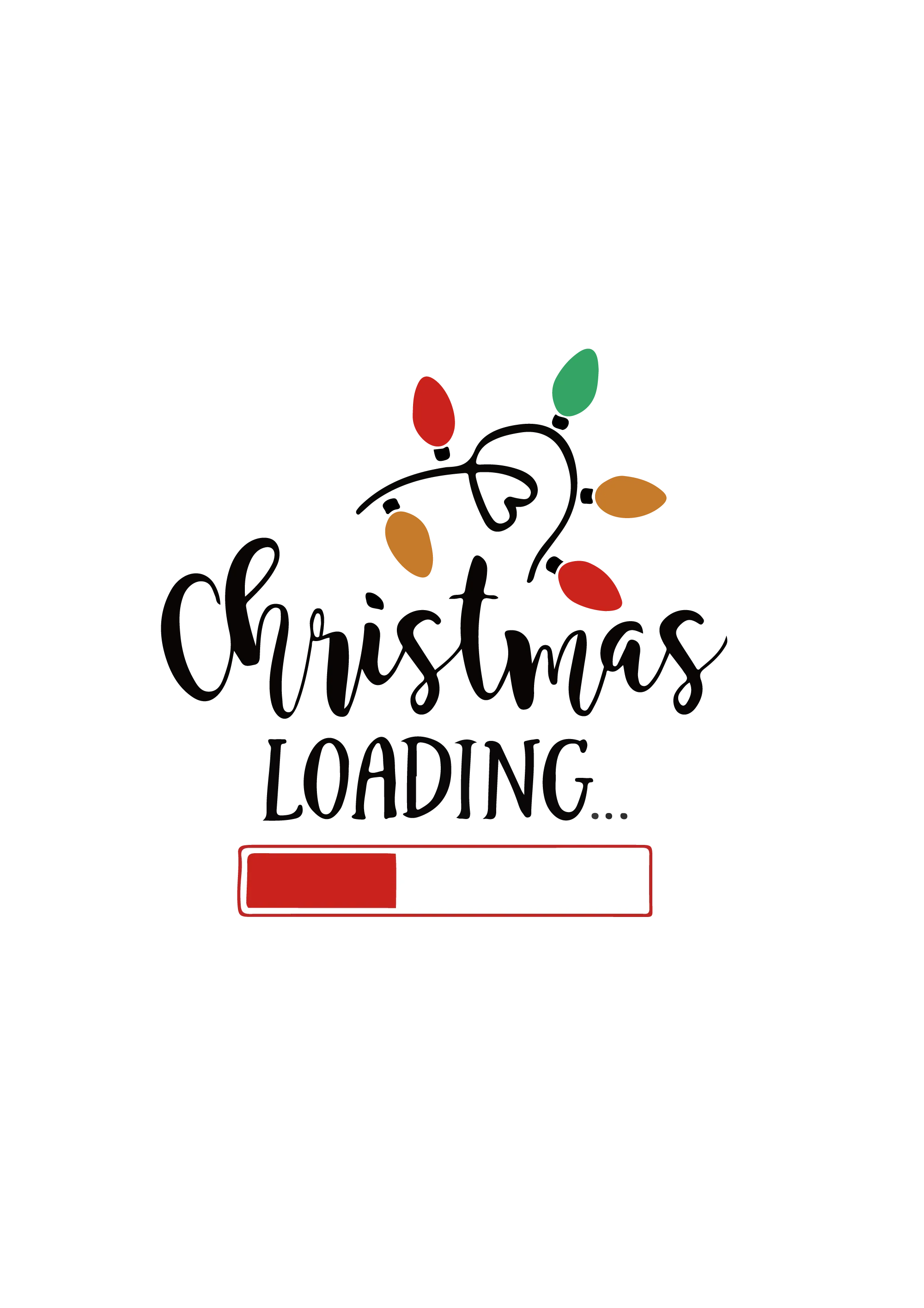 【MEMBER ONLY】HTVRONT Free SVG File for Download - Christmas Loading