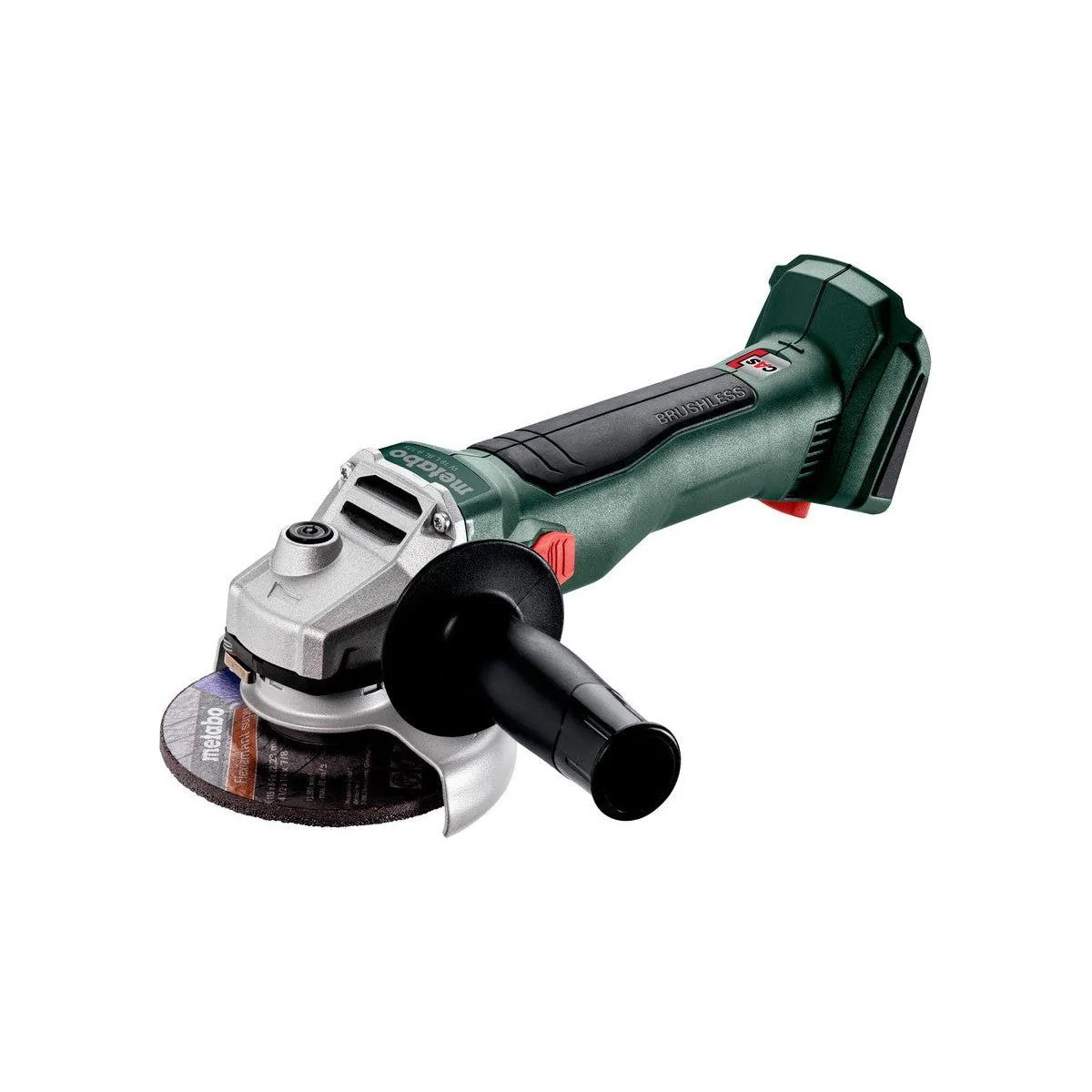 Metabo Cordless Angle Grinder Brushless 125mm W 18 L BL 9-125 18V Body Only in MetaBOX Case