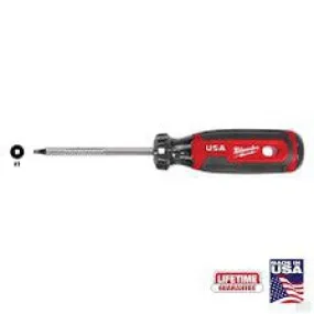 Milwaukee #1 Square 3" Cushion Grip Screwdriver MT217