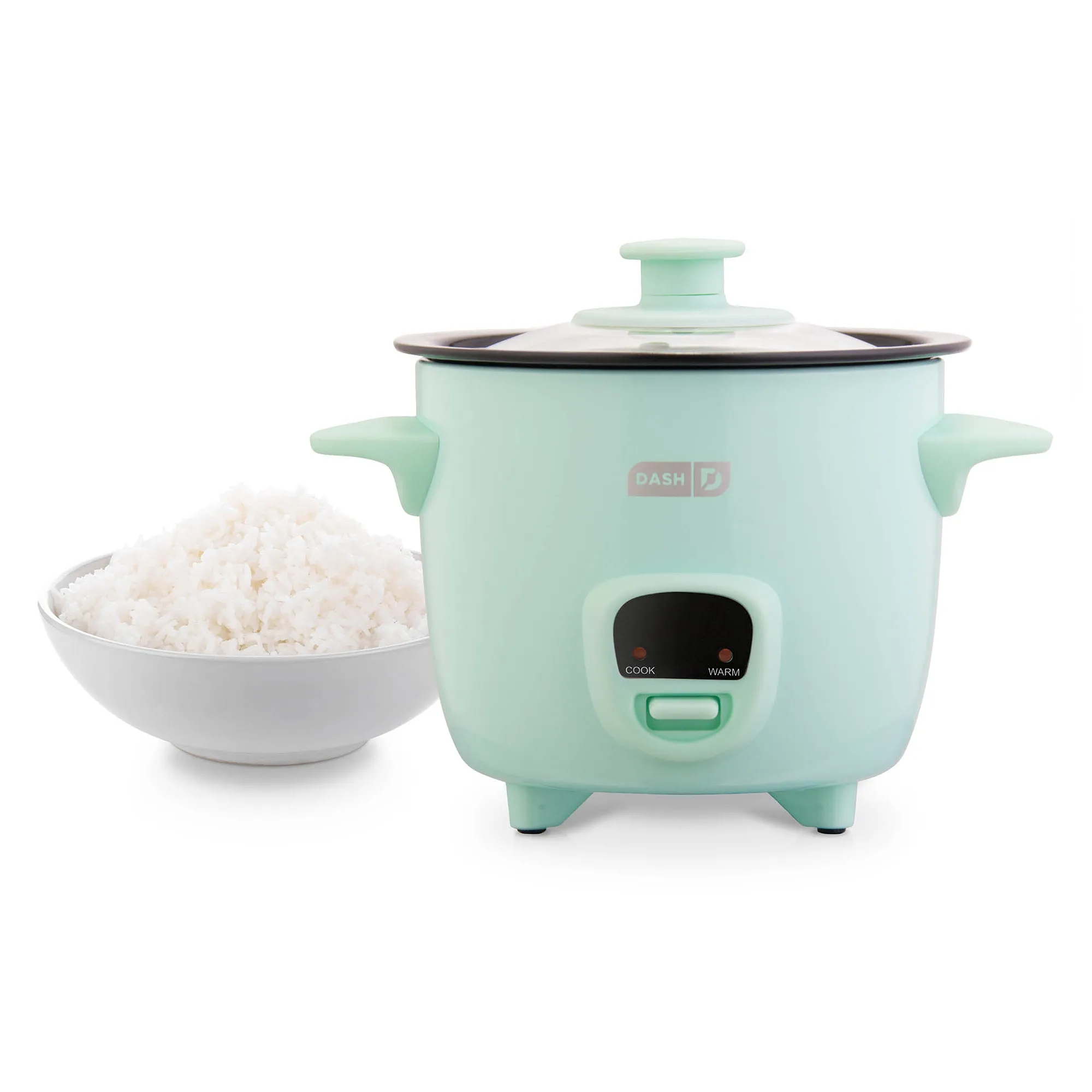 Mini Rice Cooker with Keep Warm